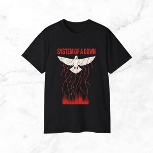 System Of A Down T Shirt Dove Overcome Graphic Tee